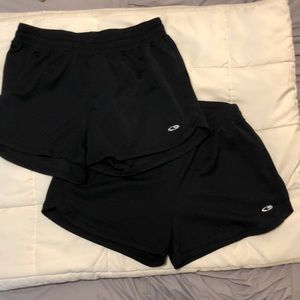 Two Pair Champion Running Shorts Size Small